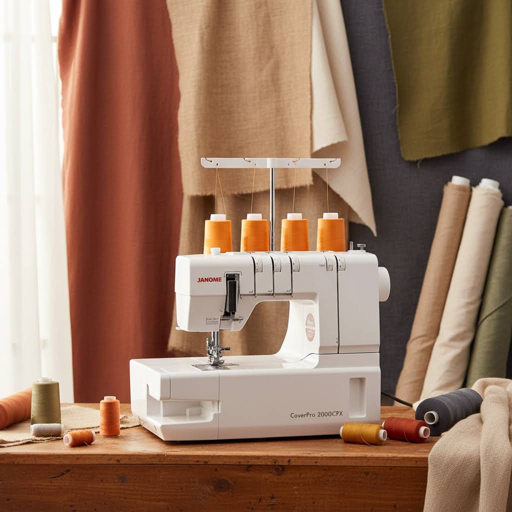 JANOME&reg; CoverPro 2000CPX