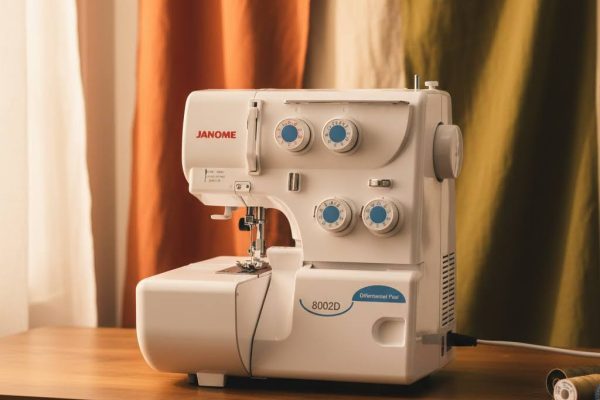 JANOME 8002D cut sewing machine